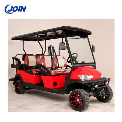 観光の注文のゴルフ カートの座席EZGO 4車輪の電気ゴルフ カートのバギー