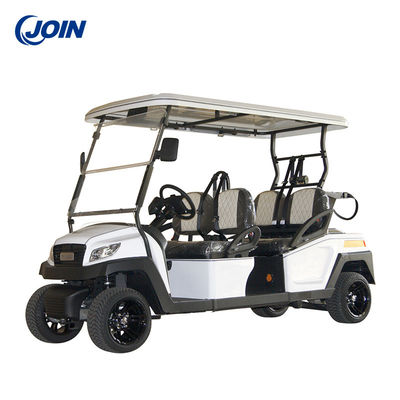 OEM 4 シーターの電気ゴルフ カート/ゴルフおかしな革材料