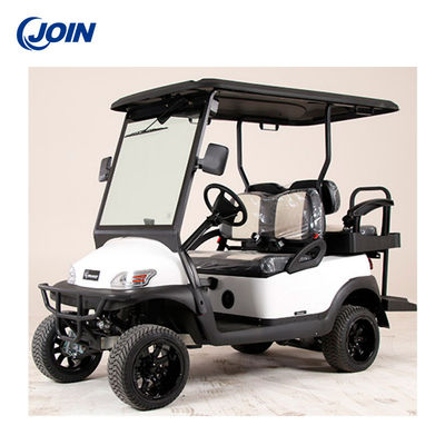OEM 4 シーターの電気ゴルフ カート/ゴルフおかしな革材料